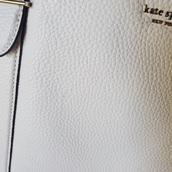 Kate Spade Cream Leather Tote - Picture 6 of 8
